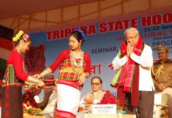 Tripura Celebrates Statehood Day : Education is the most important thing to empower anyone: Governor P.B. Acharya
